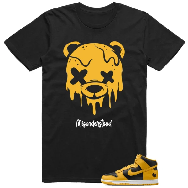 Nike Dunk High x Wu-Tang Clan Matching Tee - Drippy Bear Graphic