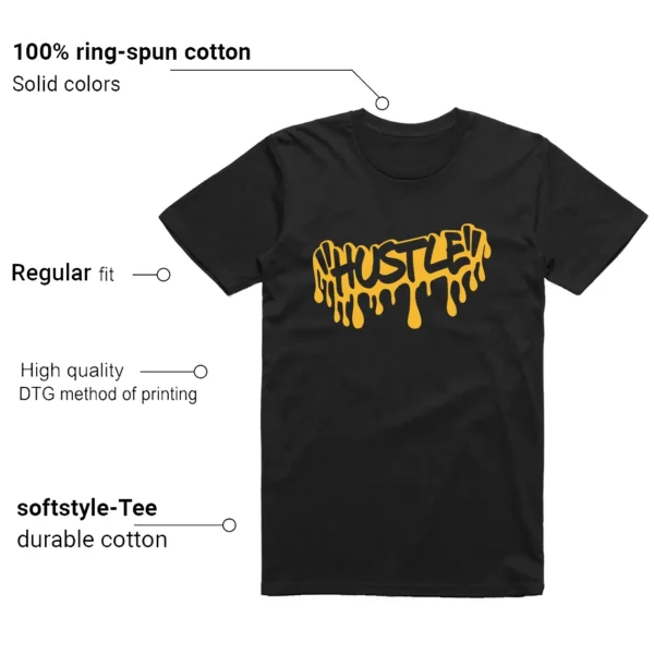 Hustle Drip Tee Matching Nike Dunk High x Wu-Tang Clan Features