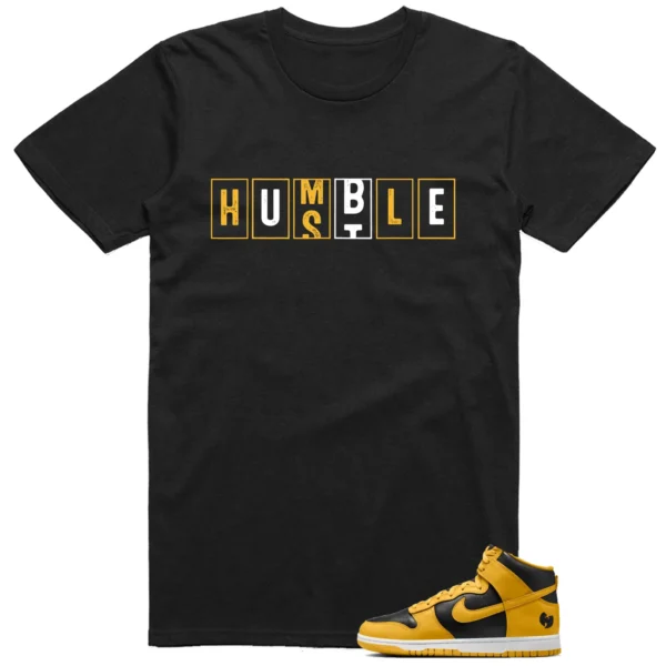 Nike Dunk High x Wu-Tang Clan - Hustle Humble T-Shirt