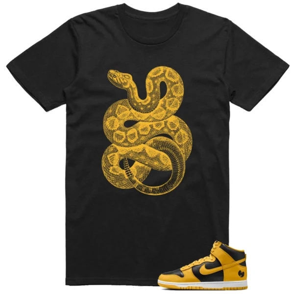 Python Snake Shirt for Nike Dunk High x Wu-Tang Clan Sneaker