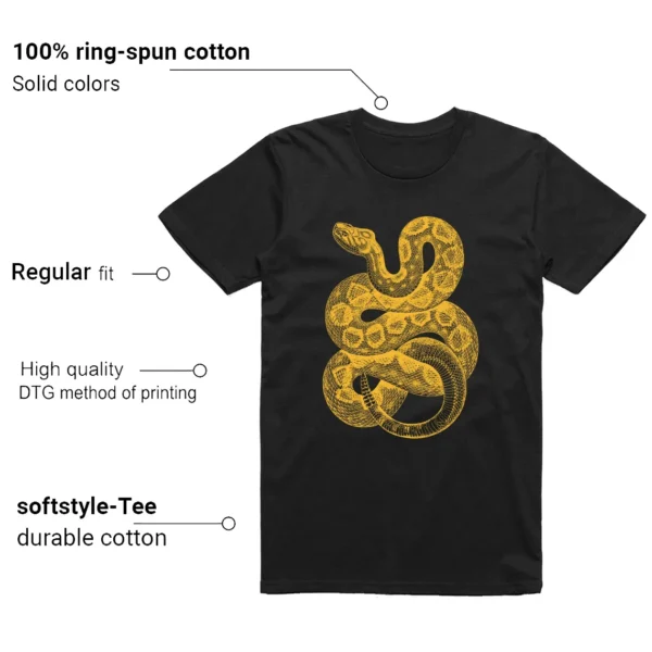 Python Snake Shirt for Nike Dunk High x Wu-Tang Clan Sneaker Features