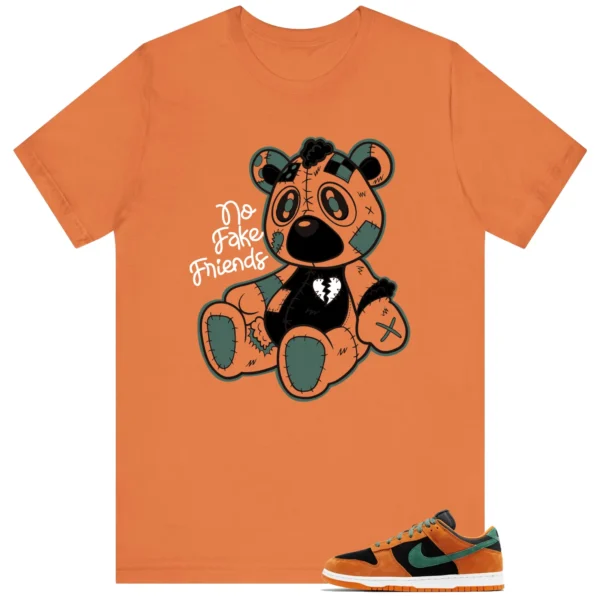 Fake Friends Tee for Nike Dunk Low Ceramic Fans