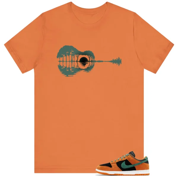 Guitar Shirt for Nike Dunk Low Ceramic Sneaker