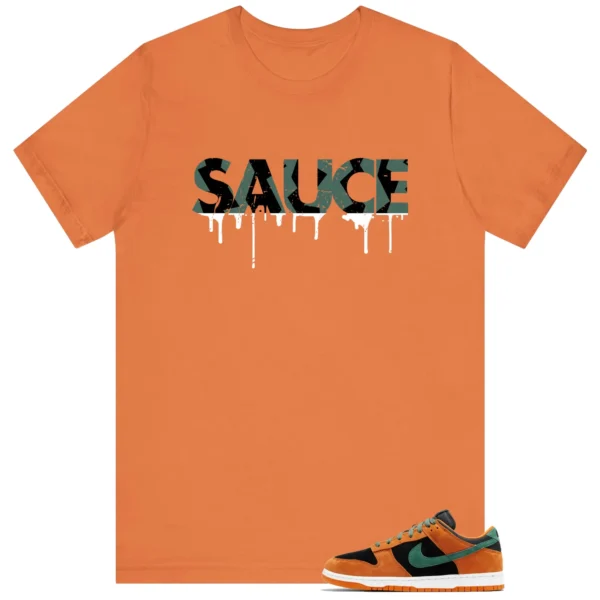 Sauce Tee to Match Your Nike Dunk Low Ceramic