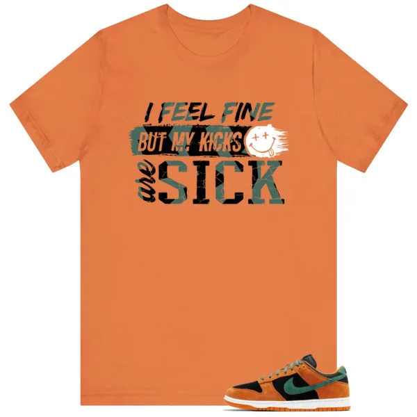 Nike Dunk Low Ceramic Match: Sick Kicks Shirt