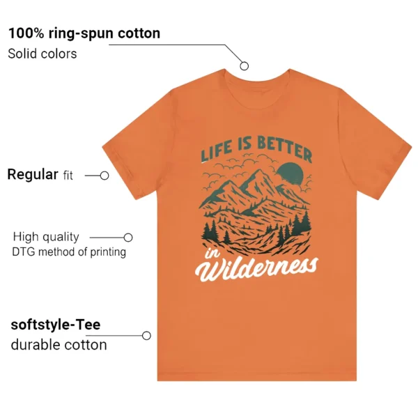 Wilderness Tee - Perfect with Nike Dunk Low Ceramic Features