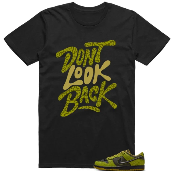 Nike Dunk Low Halloween Skull Style: Don't Look Back Shirt