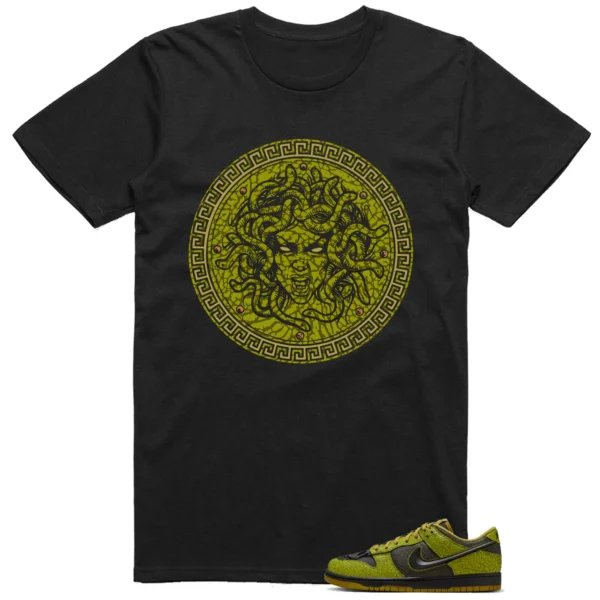 Medusa Tee for Nike Dunk Low Halloween Skull Kicks