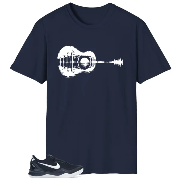 Guitar Shirt for Nike Kobe 8 Protro College Navy Sneaker