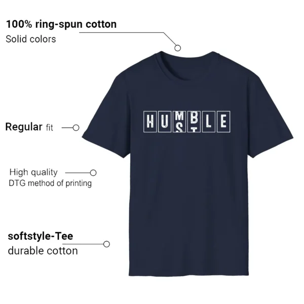 Nike Kobe 8 Protro College Navy - Hustle Humble T-Shirt Features