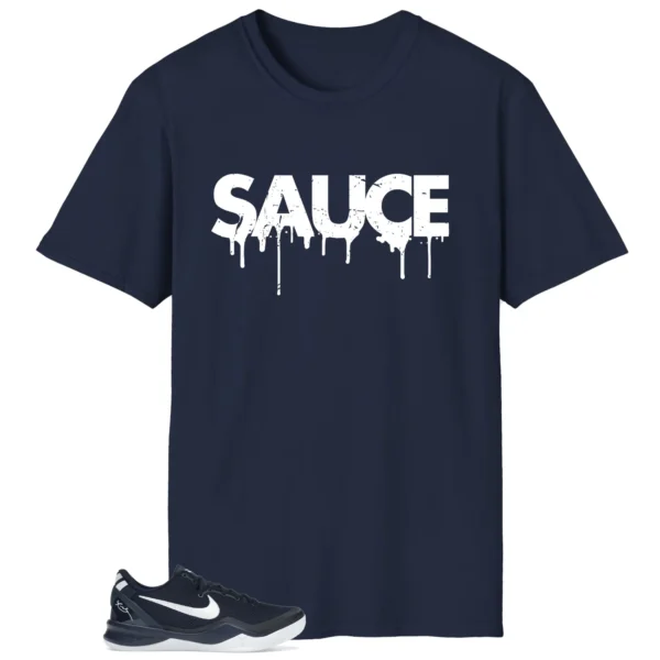 Sauce Tee to Match Your Nike Kobe 8 Protro College Navy