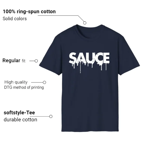 Sauce Tee to Match Your Nike Kobe 8 Protro College Navy Features