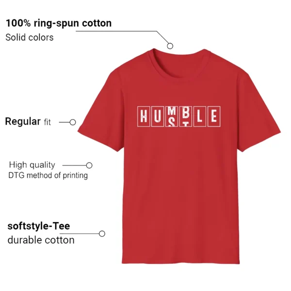 Nike Kobe 8 Protro University Red - Hustle Humble T-Shirt Features