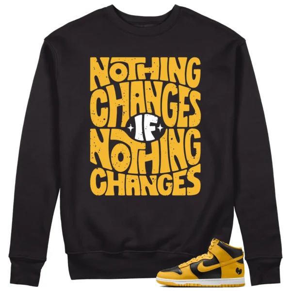 Nike Dunk High x Wu-Tang Clan Style: Nothing Changes Sweat