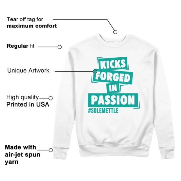 Passion Kicks Sweatshirt - Perfect Match for New Balance 480 Airyteal Features