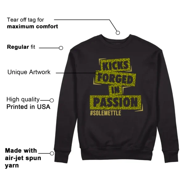 Passion Kicks Sweatshirt - Perfect Match for Nike Dunk Low Halloween Skull Features