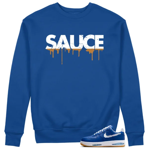 Sauce Sweat to Match Your Nike Air Force 1 Low Evo Team Royal