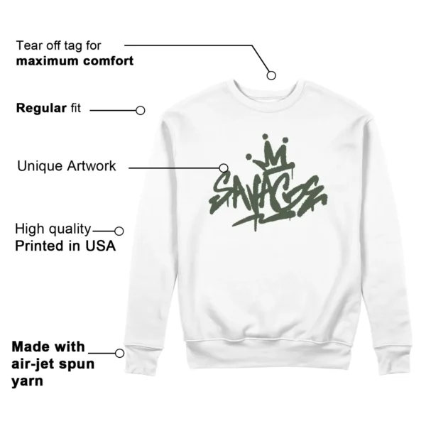 Savage Style Sweatshirt for Nike Air Force 1 Low Year Of The Snake Lovers Features