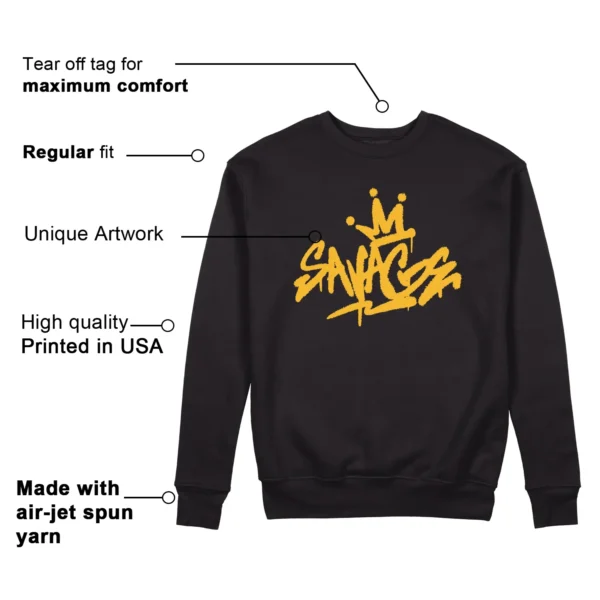 Savage Style Sweatshirt for Nike Dunk High x Wu-Tang Clan Lovers Features