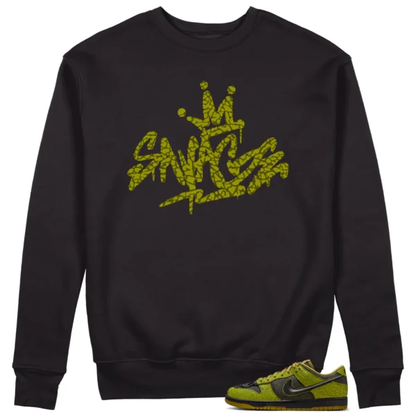 Savage Style Sweatshirt for Nike Dunk Low Halloween Skull Lovers