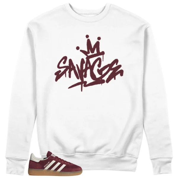 Savage Style Sweatshirt for adidas Handball Spezial Shadow Red Lovers