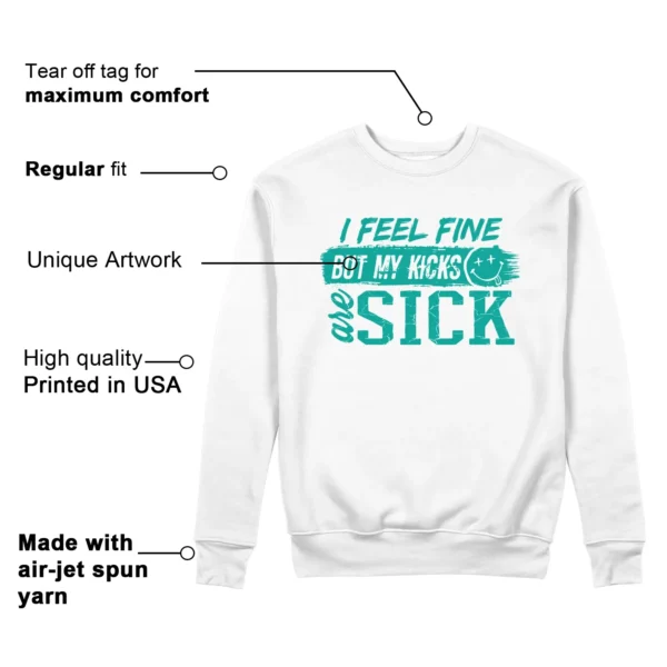 New Balance 480 Airyteal Match: Sick Kicks Sweatshirt Features