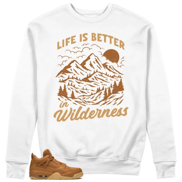 Wilderness Sweat - Perfect with Air Jordan 4 Retro Ginger Wheat