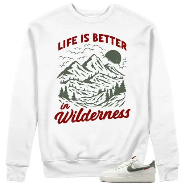 Wilderness Sweat - Perfect with Nike Air Force 1 Low Year Of The Snake