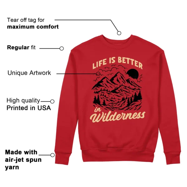 Wilderness Sweat - Perfect with Nike Ja 2 Nightmare Features