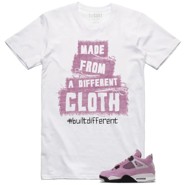 Built Different Tee for WMNS Air Jordan 4 Retro Orchid