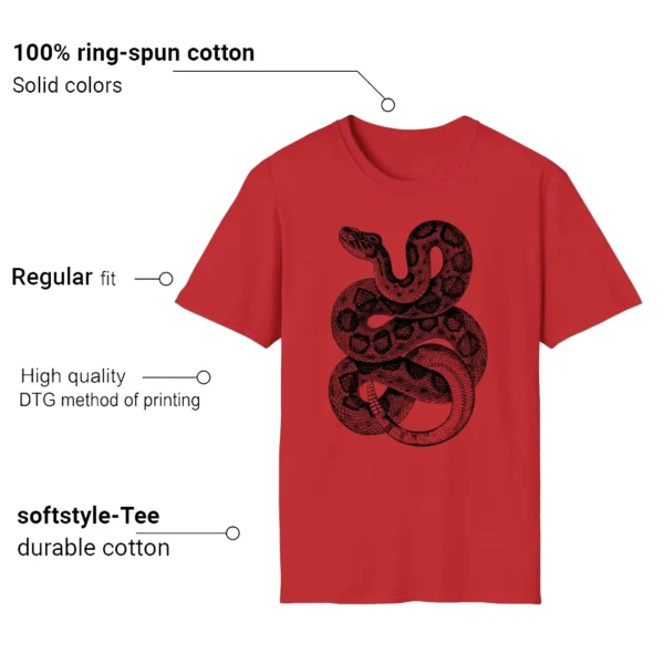 Python Snake Shirt for adidas Anthony Edwards 1 Pure Ruby Sneaker Features