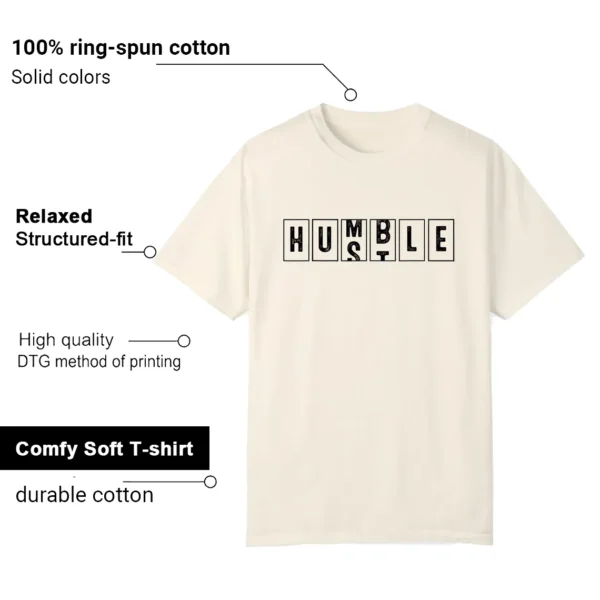 adidas Samba OG Cream White Sand Strata - Hustle Humble T-Shirt Features