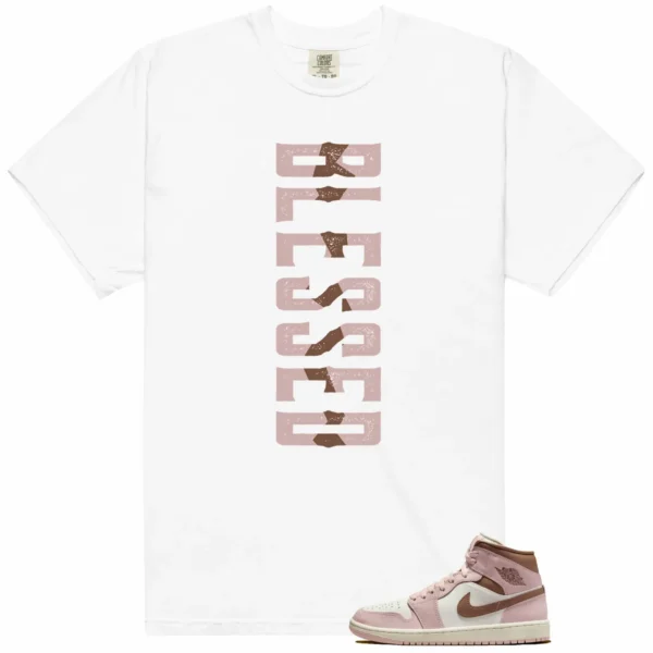 Blessed Tee | Air Jordan 1 Mid Neapolitan Matchshirt