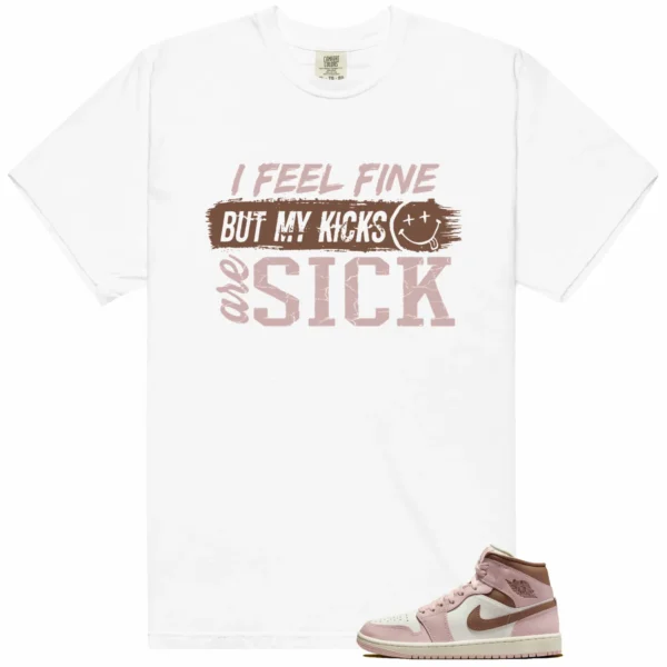 Air Jordan 1 Mid Neapolitan Match: Sick Kicks Shirt