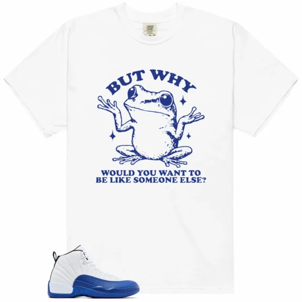 Funny But Why Shirt for Air Jordan 12 Blueberry