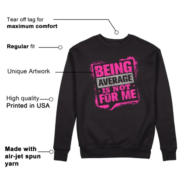 Average Not Me Sweatshirt Matches Nike KD 4 Aunt Pearl Sneaker Features