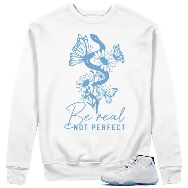 Be Real Sweat to Match Jordan 11 Legend Blue