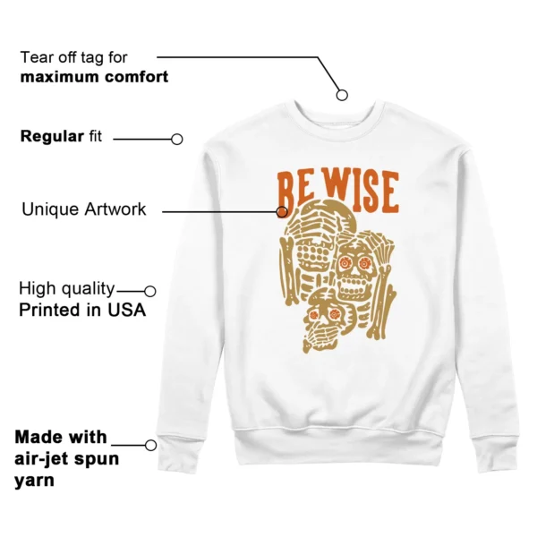 Nike Dunk Low Be the 1 'Be Wise' Matching Sweatshirt Features