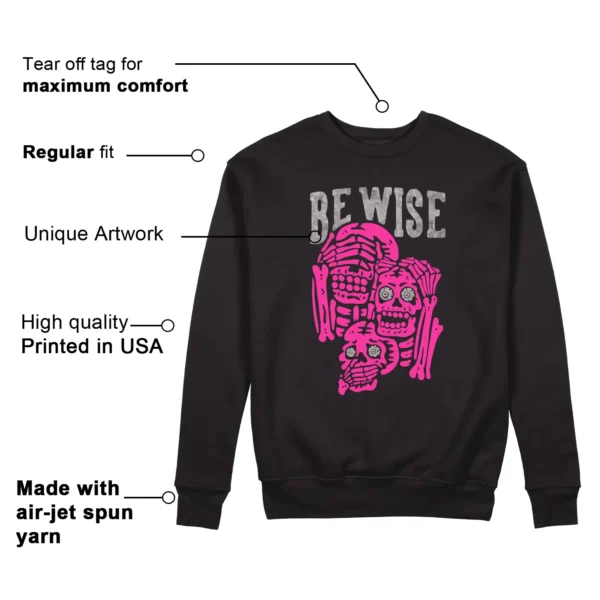 Nike KD 4 Aunt Pearl 'Be Wise' Matching Sweatshirt Features