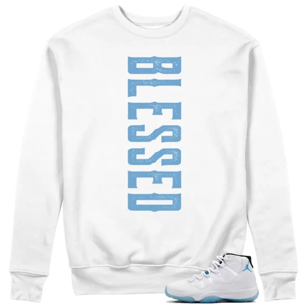 Blessed Sweat | Jordan 11 Legend Blue Match