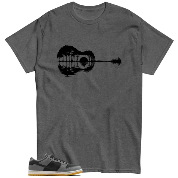 Guitar Shirt for Dark Smoke Grey Nike Sneaker