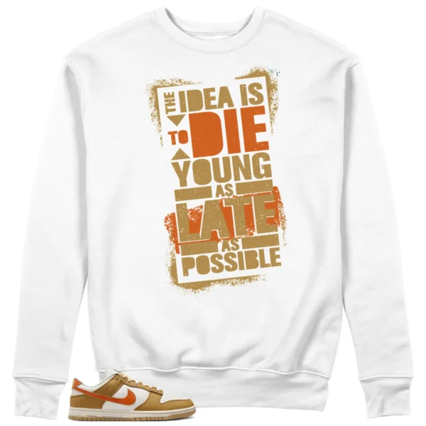 Die Young Sweatshirt to Match Nike Dunk Low Be the 1