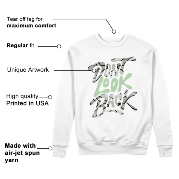 Jordan Tatum 3 Zen Style: Don't Look Back Sweatshirt Features