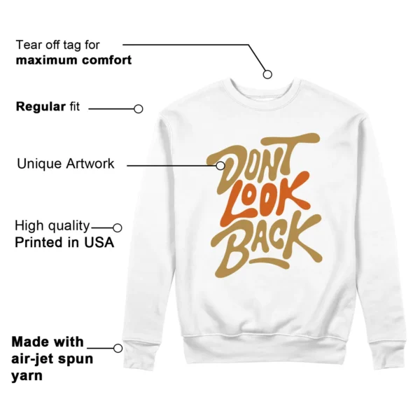 Nike Dunk Low Be the 1 Style: Don't Look Back Sweatshirt Features