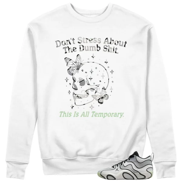 Jordan Tatum 3 Zen Sneaker Matching Sweater Don't Stress Graphic