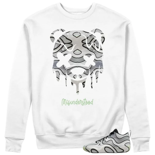 Jordan Tatum 3 Zen Matching Sweat - Drippy Bear Graphic