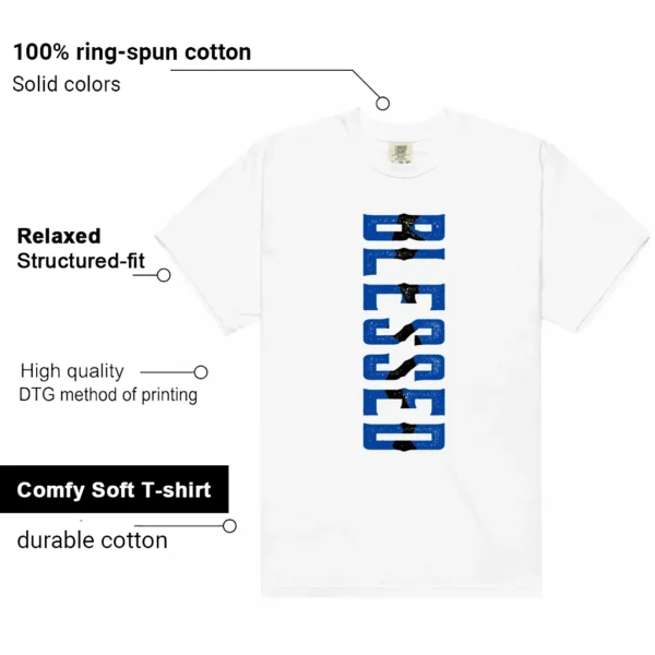 Blessed Tee | Game Royal 1s Matchshirt Features