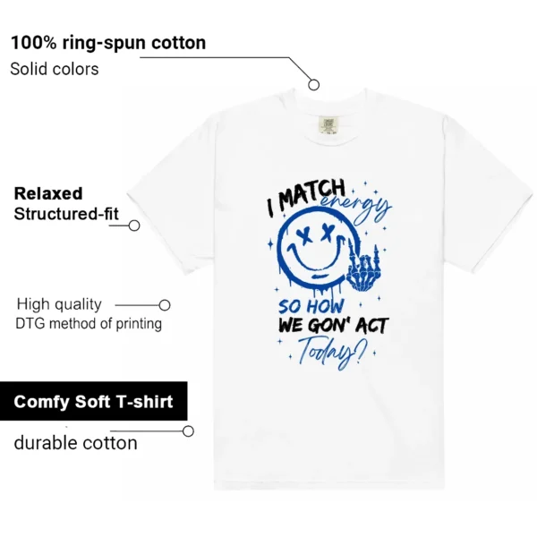 Game Royal 1s Matching Tee Shirt - Match Energy Features