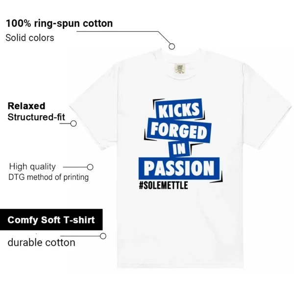 Passion Kicks Tee - Perfect Match for Game Royal 1s Features