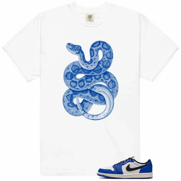 Python Snake Shirt for Game Royal 1s Sneaker